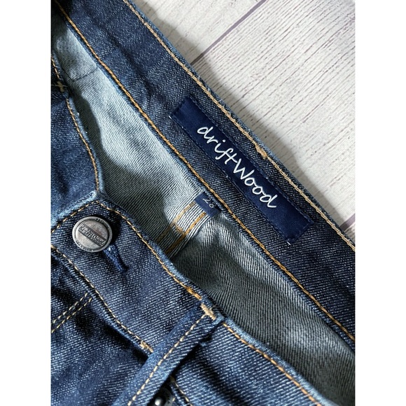 Driftwood Sundance embroidered blue jeans sz 28 - Picture 3 of 10